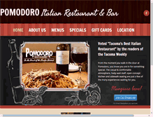 Tablet Screenshot of pomodoroproctor.com